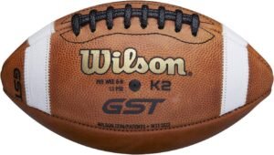 WILSON GST Leather Game Football