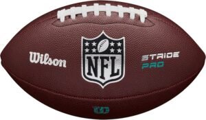 WILSON NFL Stride Pro Eco Football - Brown, Official Size